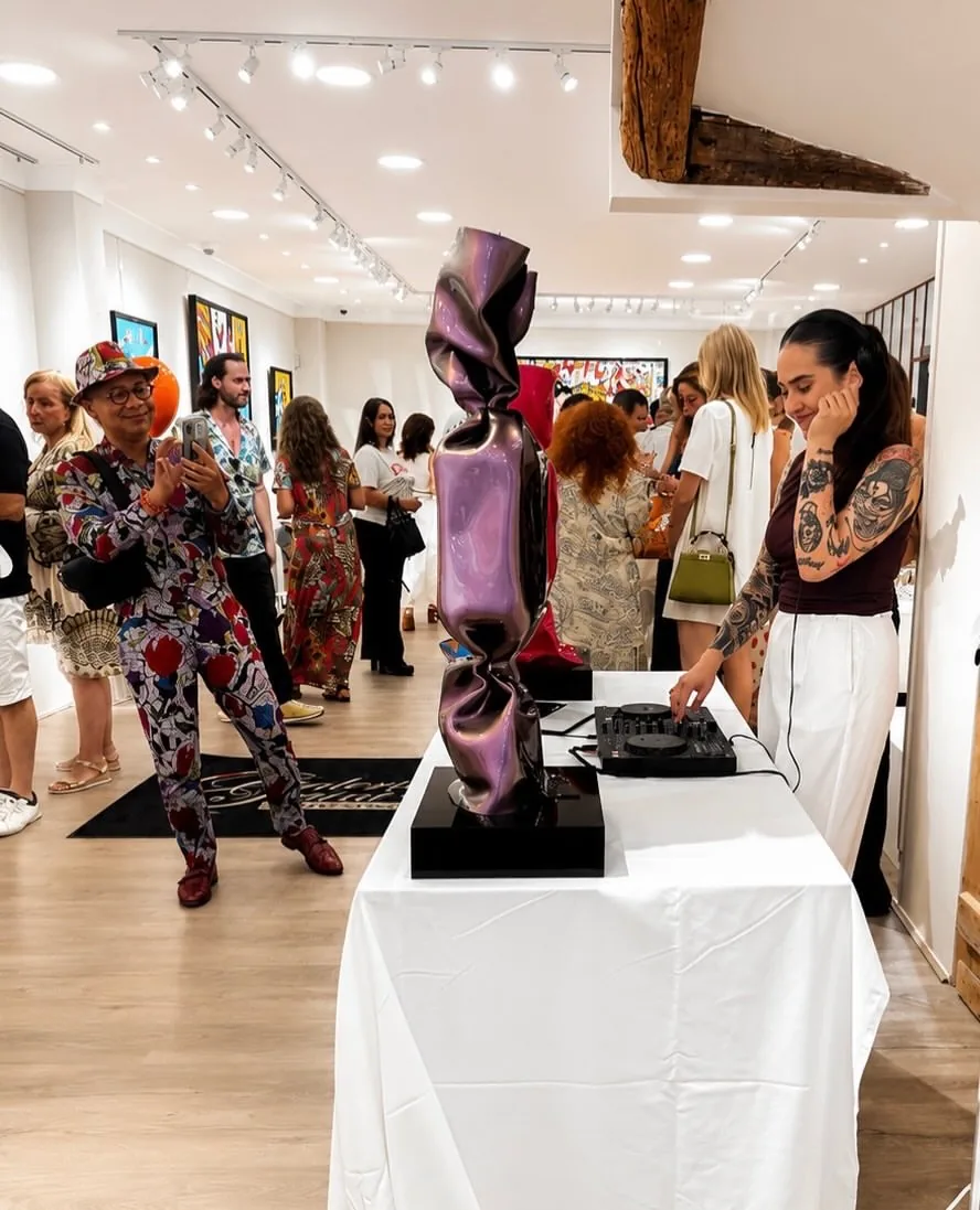 Vernissage Romero Britto — Galerie Saint-Martin, Galerie Saint-Martin, Saint-Tropez — photo 1